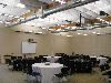 The Event Room, OneREALTOR®Center, Tyler — The Event Room can seat up to  130 with 60" rounds or up to 160 theatre style.  It offers a SMART board, 2 DLP Projectors with drop down screens, free wifi, adjustable lighting, incredible sound system and a full catering kitchen.