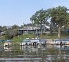 Danville Boat Club, Danville — View of the Danville Boat Club from Lake Vermilion.