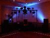 The Jukebox - Huron, Huron — Here's the picture of the system set up with blue uplighting.