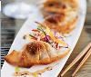 Roy's Hawaiian Fusion Cuisine, Chicago — Crisped Seafood Potstickers.
