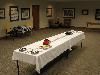 Meeting Room, Lane Motor Museum, Nashville — Up to 60 guests will enjoy the relaxed ambiance of our meeting room with automotive art and models on display.