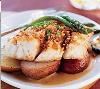 Roy's Hawaiian Fusion Cuisine, Newport Beach — Macadamia Nut Crusted Mahi Mahi.