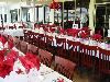 Palm Room, Shephard's Beach Resort, Clearwater Beach — The Palm Room Set Up for a Wedding Reception.