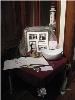 Reception Area, Maritime Museum Of BC, Victoria — Reception Area, Maritime Museum Of BC, Victoria — Guest book table for a wedding
