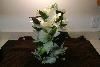 Baskets-n-Things Wedding Services, Denver — Bridesmaid bouquet with cream tiger lilies and black calla lilies