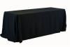 Joie De' Linen Rentals, Pearland — 90x132" (6ft) Black Polyester Tablecloth - Rents for 14.50ea
Colors: Black; Brown; Ivory; White; Navy

90x132" (6ft) Satin Tablecloth - Rents for 26.50ea
Colors: 9 Colors Avaiable for Rental

90x132"(6ft) Pintuck Tablecloth - Rents for 33.50ea.
Colors: Brown; Ivory; Plum; Silver; Aqua