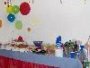 The Jump Around, The Jump Around, Canoga Park — Party room food table