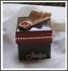 Jaclyn Peters Designs, Boca Raton — Bella Bling In Autumn Elegance. Featured here in chocolate, amber and latte. Available in your choice of colors and box size