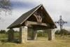 King's Dome II & Recreation Area, Camp Loughridge, Tulsa — Restroom (safe space) and covered picnic shelters are nearby.