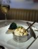 Remington Room, '21' Club, New York — '21's famous creamy chicken hash with baby spinach