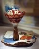 Main Dining Room, '21' Club, New York — Strawberry parfait
