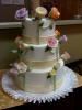 Tiers of Joy, Ludlow — Modern version of a classic floral cake