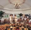Whitehall, Disney's Grand Floridian Resort & Spa, Orlando — When it comes time to make a statement, the octagon-shaped Whitehall sets the stage for intimate events of up to 150. An elegant crystal chandelier centers the room, which leads to a scenic outdoor terrace.