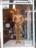 Faces by Wells, Greenwich — Body painting is  great for any corporate function, Charity Events, Holiday and themed events. This is an image of a man painted as an Oscar for a red carpet event for the Oscars.  All products are FDA approved and I am fully insured.