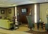 Comfort Inn and Suites Oklahoma City Airport, Oklahoma City — Spacious lobby with sitting area