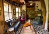 Casa De Luna Room, El Rocio Retreat, Mission — Study and Entry of the Casa Luna home.