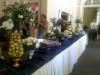 An Event to Cater - Hartford, Hartford — Buffet table set but without food.  Indian wedding.