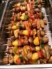 Campbell's BBQ, Portland — Vegan Skewers with Soy Links