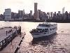 Water's Edge, Long Island City — The water taxi arrving at Water's Edge