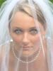 Treasures to Remember Photography & Designs, Murfreesboro — Nikki was a beautiful bride and so easy to work with. Her eyes sparkled through her veil. This portrait was printed on a metallic pearl paper and the outcome was gorgeous. www.treasurestoremember.com