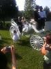 Ceremonies and Celebrations, Columbia — Julie and Sako were married at the Circle D in Woodbine.