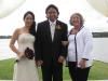 Ceremonies and Celebrations, Columbia — Meena and Aristides were married at a private residence in St. Michaels.