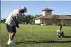 Disney's Magnolia, Orlando — The putting green offers a great place to warmup before a day of golf.
