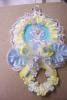 Anita La Huerfanita, Beaver Dam — party favor for babyshower guest(pin) give to your guest to wear during shower and take home as a small token sold by the dozen-can be made in yellow and pink for girl, looney tunes design but also can be done in other designs Anita's original creation