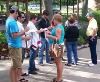 The Beach Waterpark, Mason — Emerson Drive signs autographs for their biggest fans