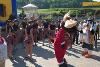 The Beach Waterpark, Mason — Miles does his best to show up UC dance team