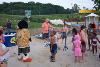 The Beach Waterpark, Mason — Kids limbo with Q102 before our featured Dive In Movie