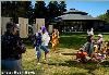 Woodland Park Zoo, Seattle — Adefua, an African music and dance company, display gregarious rhytm and body isolations unique to west african dance.
