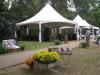 Grounds, Lawn & Porches, Woodburn Historic House - Pendleton Historic Foundation, Pendleton — Hexangle tents installed on front lawn to accomodate up to 400 guests.