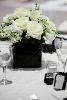 The Full Service Wedding Planning Package (200 or more guests), Cecibelle GlamEvents, Jersey City — Simple white Centerpiece
