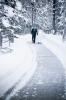 Photography by Ginevre, Canmore — Winter wedding.