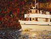 Motor Yacht Eastern Star, Eastern Star Cruises, New York — Enjoy a spectacular day of fall foliage, dramatic sunsets and a warm glowing fire, while our attentive crew serves award-winning cuisine, expertly prepared by our Executive chef. What better way to celebrate Autumn in New York, than aboard the Eastern Star.