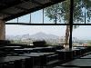 Rustler's Rooste, Arizona Grand Resort, Phoenix — Crystal Barn view of the mountains.
