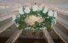 Premier Events, Rapid City — Another lovely creation above a dance floor with fabric and lights!  Beautiful Design!