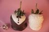 Mindy's Munchies, Westwood — Mindy's Munchies Bride & Groom Chocolate Covered Strawberries.