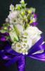 Breathtaking Bridal Bouquets, San Diego — Purple & Ivory Corsage