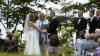 The Norsemen Restaurant And Walker Lake Resort, Huntsville — Ceremony by the lake