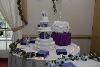 Berry's Wedding Photography, Decatur — Wedding Cake at Reception Fort McPherson (Atlanta Wedding Reception) (Wedding Reception Atlanta)