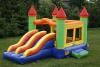 MOONWALKS & ENTERTAINABLES Ft. Bend County, TX Moonwalk Rentals, Sugar Land — Double Slide Combo