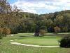 Edgmont Country Club, Newtown Square — View from the Porch Room. 2600 acre Ridley Creek State Park in back ground
