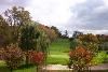 Edgmont Country Club, Newtown Square — 7th Green and Fairway in the Fall