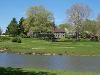 Edgmont Country Club, Newtown Square — Rear view of the Club House at Edgmont Country Club. View from the 11 hole.