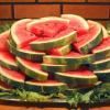 Red Hot & Blue - Irving, Irving — Red Hot and Blue's Watermelon Seasonal Platter. Fresh watermelon cut into wedges.