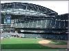 Left Field Beer Garden, Chase Field - Home of the Arizona Diamondbacks, Phoenix — View of the field from the Left Field Beer Garden.