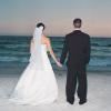 Berry's Wedding Photography, Athens — Couple facing ocean (Panama City Beach Wedding) (Florida Beach Wedding) (Wedding Panama City Beach Florida)
