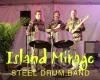 Mirage Band, San Diego — Set your "Tropical" or "South Of The Border" theme party off right with the sizzling sounds of ISLAND MIRAGE.  If you want it spicy and hot, this steel drum band can get you on the dance floor with Latin favorites such as cha-chas, rhumbas, tangos and mambos.  If you want it light and breezy, cool down with the sexy sounds of Latin jazz, ballads and boleros.  For fun, there are Jimmy Buffet hits, Caribbean steel drum favorites as well as calypso, merengue and reggae melodies to "lively up yourself "!

This group can spin the mood to give your themed event the right ambiance and feel.  Never too loud, always looking sharp, dressed in matching tropical shirts and always keeping the music flowing.

Since 1993, ISLAND MIRAGE STEEL DRUM BAND has performed for special events not only for brides, local hotels and event planners, but also national corporations, associations, travel agencies and destination management companies.
